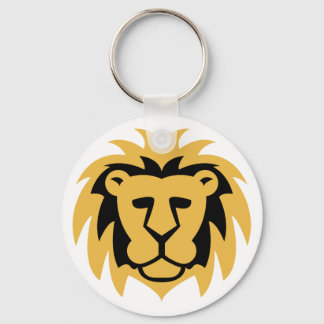 Lion Gold Key Ring