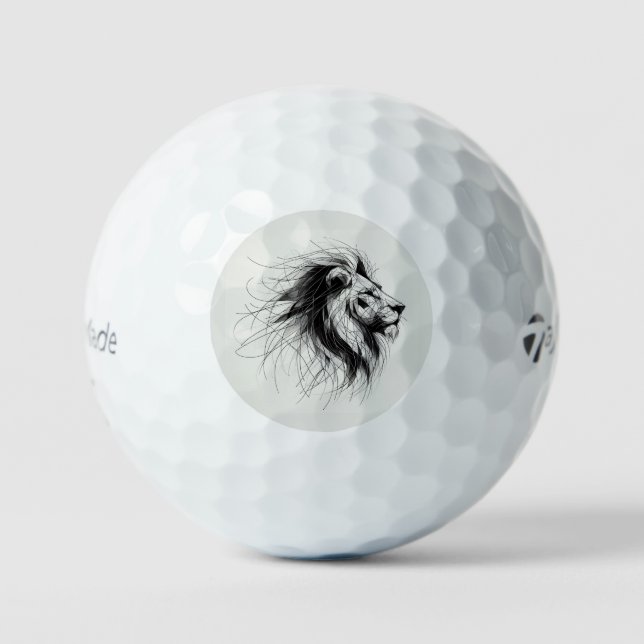 Lion Golf Balls (Front)