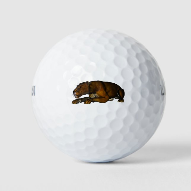 lion golf balls (Front)