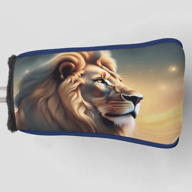Lion  golf head cover (Front)