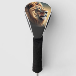 Lion golf head cover
