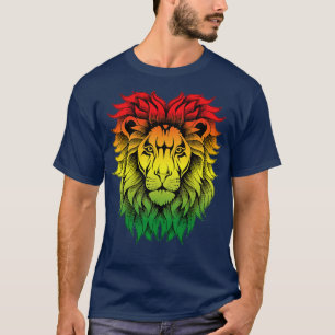 Lion Good RastaFari Music Rasta Jamaica Reggae T-Shirt
