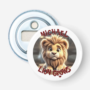 Lion Grows Bottle Opener