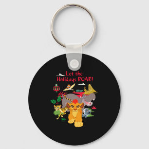 Lion Guard Let The Holidays Roar Key Ring
