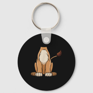 Lion Halloween Outfit Funny Simple Kids Costume  Key Ring