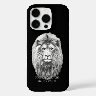 Lion head iPhone 16 pro case