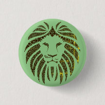 LION HEAD GREEN BACKGROUND