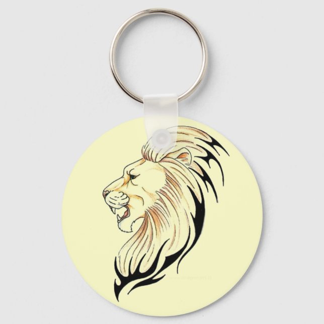 lion head keychain (Front)