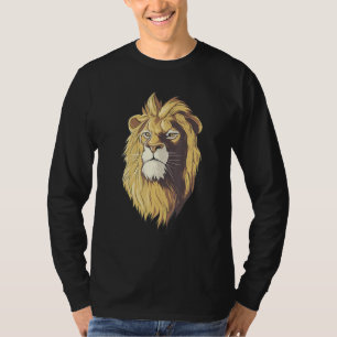 Lion Head Owners Keeper Wildlife Safari Jungle Ani T-Shirt
