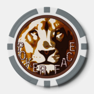 Lion Head Poker Chip