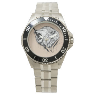 Lion Head Premium Design E-Watch Band Watch
