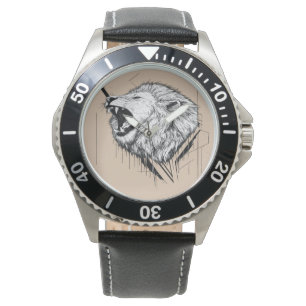 Lion Head Premium Design Watch