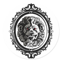 Lion head Retro