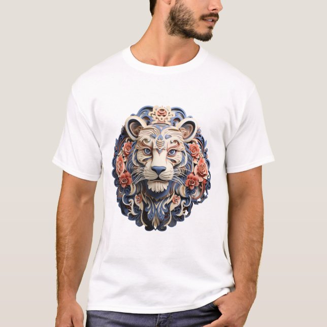 Lion Head T-Shirt (Front)