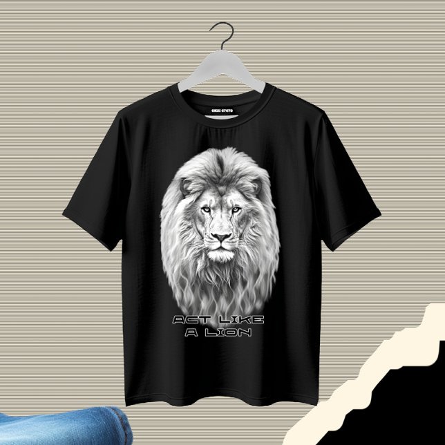 Lion head T-Shirt (Creator Uploaded)