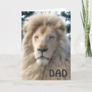 Lion Head 'You're Grrreat' Father's Day card
