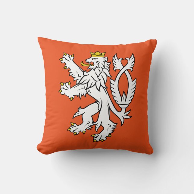 Lion Heraldry * choose background colour Cushion (Front)