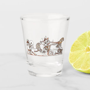 Lion Hunters Shot glass