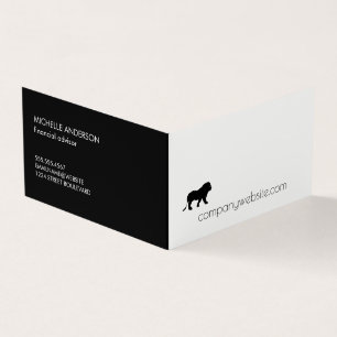 Lion Icon / Finance Business Card