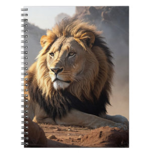 Lion in the Dust Notebook