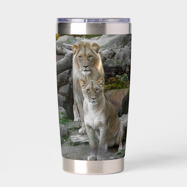 Lion Insulated Tumbler (Back)