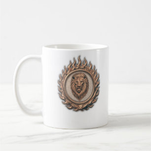 Lion is always a king coffee mug