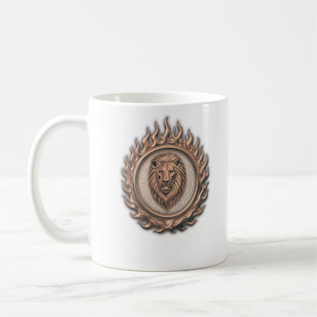 Lion is always a king coffee mug (Left)