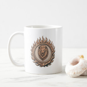 Lion is always a king coffee mug