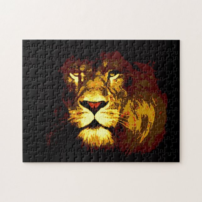Lion Jigsaw Puzzle (Horizontal)