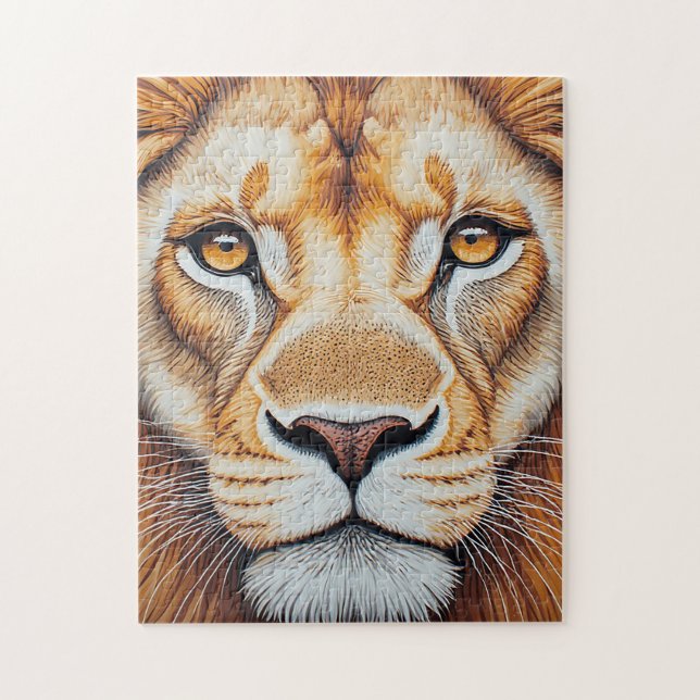 Lion Jigsaw Puzzle (Vertical)