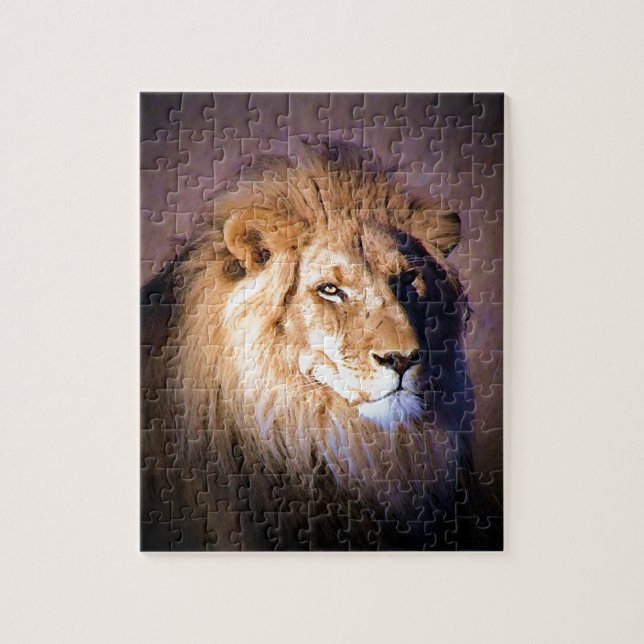 Lion Jigsaw Puzzle (Vertical)