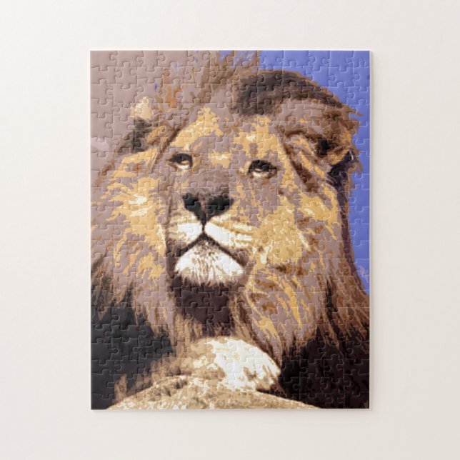 Lion Jigsaw Puzzle (Vertical)
