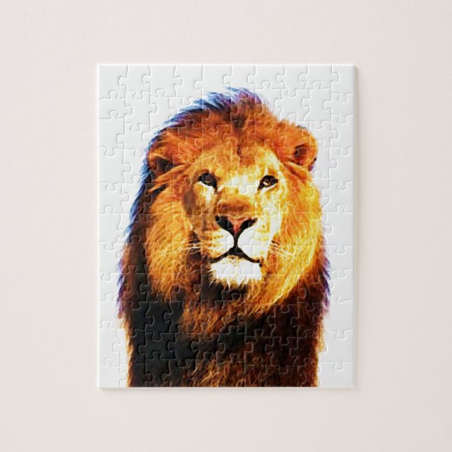 Lion Jigsaw Puzzle (Vertical)