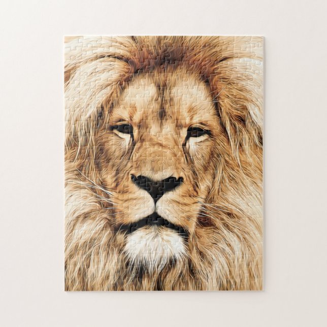 Lion Jigsaw Puzzle (Vertical)