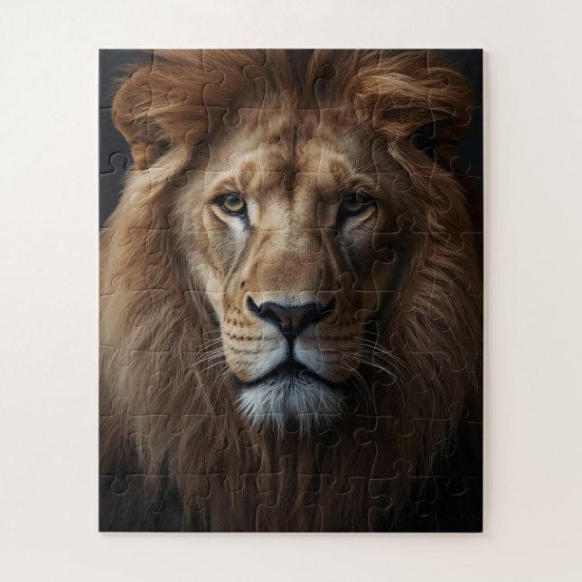 Lion Jigsaw Puzzle (Vertical)