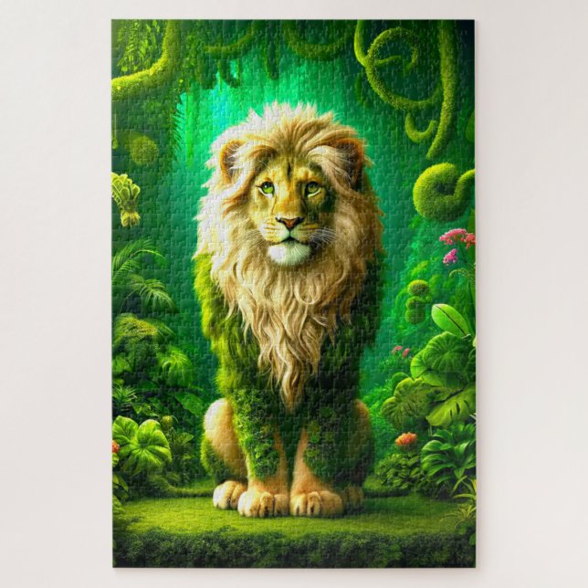 Lion Jigsaw Puzzle (Vertical)