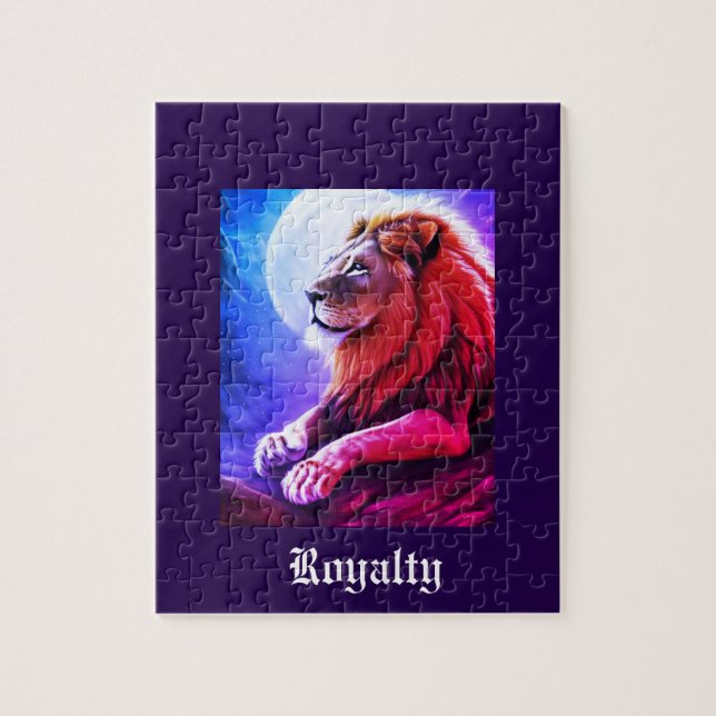 Lion Jigsaw Puzzle (Vertical)