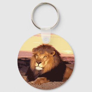 Lion Key Ring