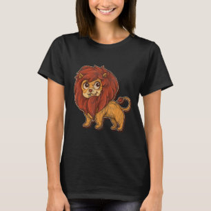 Lion  Kids King Women Vintage T-Shirt