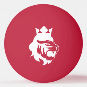 Lion king head ping pong ball