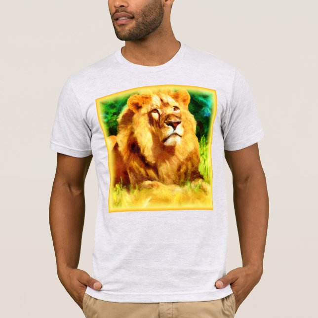Lion King In The Forest. Buy Now T-Shirt (Front)