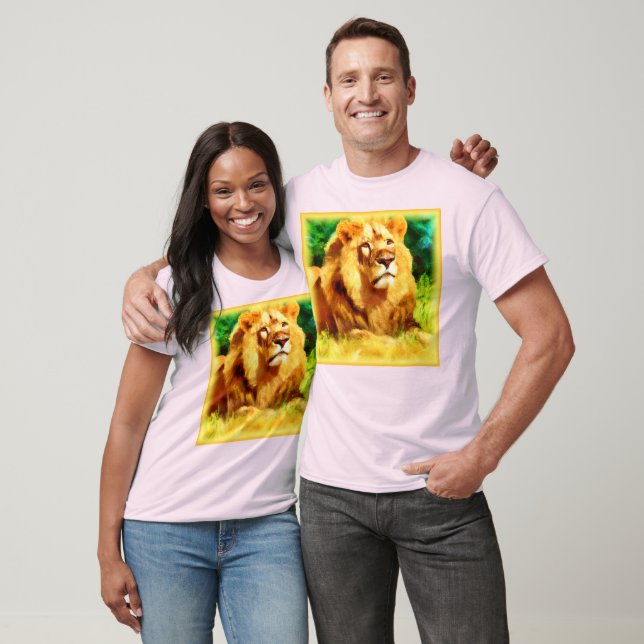 Lion King In The Forest. Buy Now T-Shirt (Unisex)