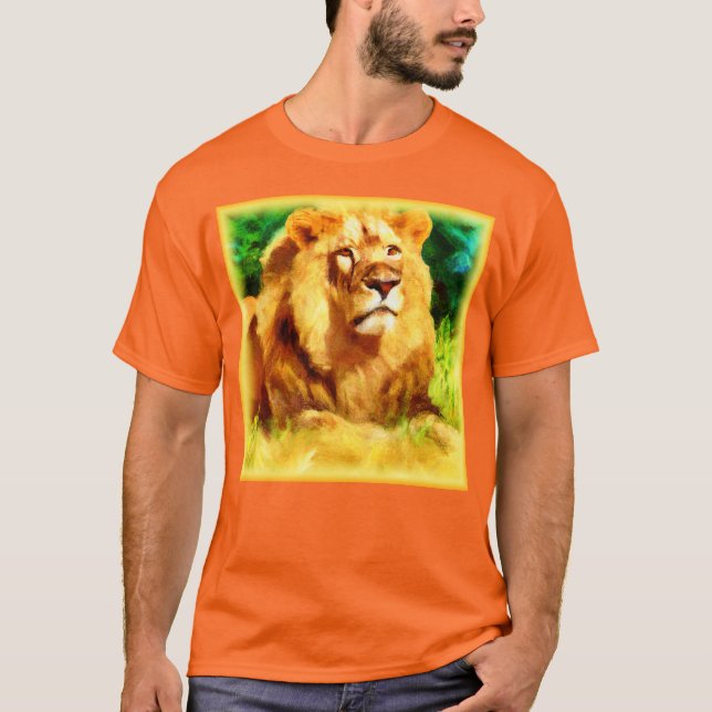 Lion King In The Forest. Buy Now T-Shirt (Front)