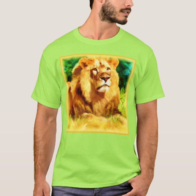 Lion King In The Forest. Buy Now T-Shirt (Front)