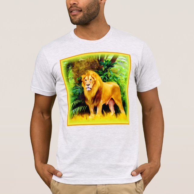 Lion King In The Jungle. Buy Now T-Shirt (Front)