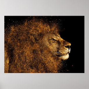 Lion King Lion Poster