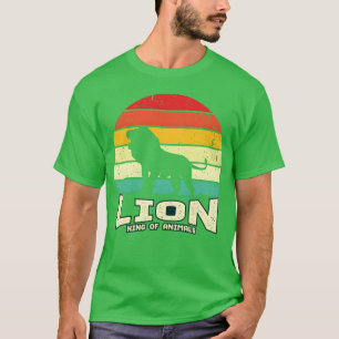 Lion King Of Animals retro T-Shirt