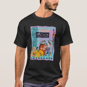 Lion King Simba Nala Timon Pumbaa Zazu Rafiki Retr T-Shirt