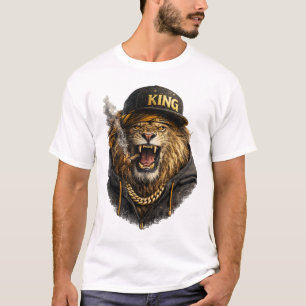 Lion King Streetwear T-Shirt – Bold Urban Style