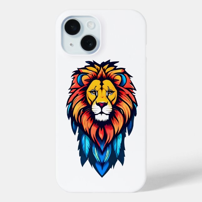 Lion King, symbol of royalty  Case-Mate iPhone Case (Back)
